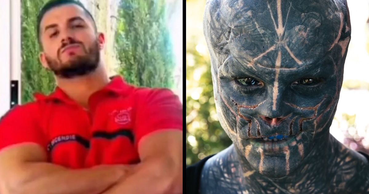 Cet homme dit qu’il était « très sexy » avant de se transformer en « alien noir »